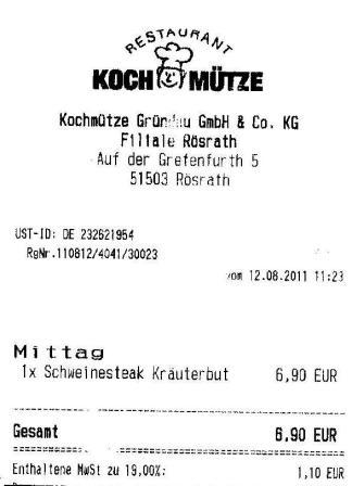 gbcg Hffner Kochmtze Restaurant